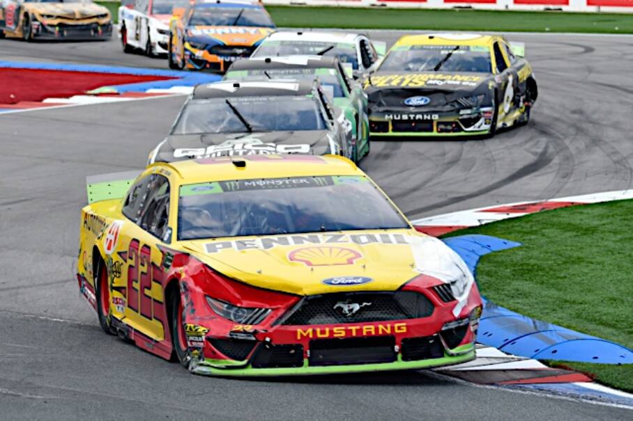 All five of those Mustang drivers will move on in the NASCAR playoffs. All five of those Mustang drivers will move on in the NASCAR playoffs.